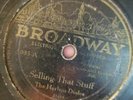 78 RPM -- BROADWAY 5035 THE HARLEM DUDES 