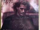 michael bolton the hunger autographed inscribed album lp