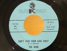 Texas Garage THE WIND Don't Take Your Love Away/Midnight In Mexico BLACKNIGHT NM