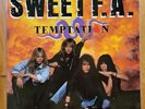 SWEET F.A. - Temptation 1991 Orig Vinyl LP Charisma CUSLP 11 UK Hard Rock NM-