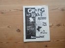 GRINDING HALT #9 UK 1981 ORIG PUNK FANZINE FALL BUZZCOCKS DISCHARGE CLASH JAM Oi