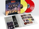 Kiss Destroyer Ltd Deluxe 45th Anniversary 2x RED / YELLOW Coloured Vinyl LP New