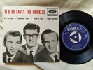 THE CRICKETS It's So Easy UK Coral 7