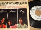 The Supremes Back In My Arms Again 1 Sided DJ Copy WLP Promo M 45 Picture sleeve