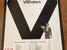 The Vibrators- Pure Mania- UK Punk White Label Promo LP- Vinyl w/insert