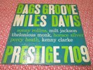 MILES DAVIS Bags Groove LP Prestige 1958 deep groove pressing JAZZ/BOP