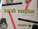 Sarah vaughan columbia 10 inch lp 1950