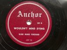 GOSPEL GUITAR: BLIND MAMIE FOREHAND - ‘WOULDN’T MIND DYING’ ANCHOR 78 E+