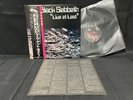 BLACK SABBATH LIVE AT LAST SP25-5009 VINYL JAPAN LP OBI