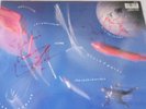 Deep Purple House Blue Light vinyl autographed by Gillan/Glover/Paice EX RARE