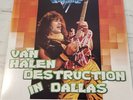 Van Halen rare DOUBLE White Vinyl Live 1982 Destruction in Dallas David Lee Roth