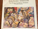 Rimsky-Korsakov Scheherazade, Fritz Reiner, Chesky RC4, 150g audiophile LP, Mint