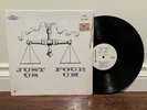 Four Um - Just Us LP VG+ In Shrink OG Private Press Soul Jazz Funk