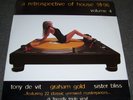 A Retrospective of House 91 - 96 Volume 4 Vinyl 3 x LP Sister Bliss Graham Gold