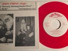John Prine / I Saw Mommy Kissing Santa Claus / 1981 Red 45rpm w/ PS / Great