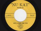 Virginia R&B Mover BUNIE FITZ Just a Fool For You/One More Chance NU KAT M- HEAR