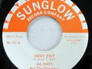 JIM JONES & CHAUNTEYS 45 Next Time / One Fine VG++ on Sunglow psych garage Mc719