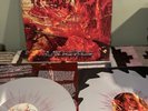 Exhumed Slaughtercult LP Record Gray Marble Saw Blade Relapse HHR Death Metal
