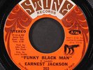 EARNEST JACKSON: funky black man / why can't i love somebody STONE 7