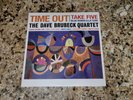 Dave Brubeck Quartet Time Out Take Five CL LP Vinyl Columbia Records