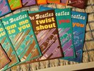 The Beatles 1976 EMI Singles Collection 1962-1970 45rpm italian SLEEVES ONLY M-