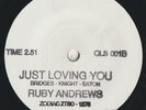 NORTHERN SOUL-RUBY ANDREWS-JUST LOVING YOU-WHITE LABEL.