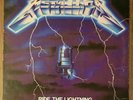 Metallica - Ride The Lightning - 1984 Elektra Release EX, Masterdisk Stamped