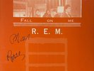 Mike Mills/Peter Buck dual signed R.E.M. 1986 Fall on Me Vinyl/LP Cover only JSA