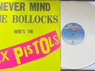 sex pistols - never mind the bollocks WHITE vinyl reissue LP