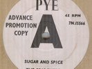 THE SEARCHERS*SUGAR AND SPICE*DEMO*BEAT*THE PYE LABEL*LISTEN TO IT