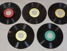5 Vintage Seeburg Industrial Records for 1000 Background Music System