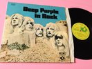 DEEP PURPLE LP IN ROCK PRIMA STAMPA ORIG ITALY 1970 COPERTINA LAMINATA