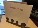 queen i want it all uk 1989 7”ps promo + press pack limited nr mint