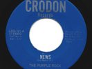 The Purple Rock 45rpm  - Crodon #101 - garage -  Carthage Texas