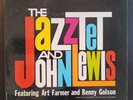 Jazztet & John Lewis Art Farmer Benny Golson Argo LP Jazz Stereo Original DG VG