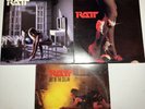 RATT First 3 LP Albums. Vintage 83,84,85. Original LPs, Sleeves And Covers