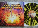 1XVINYL STRYPER GOD DAMN EVIL DELUXE EDITION SPLATTERED POPUP COVER ONLY 35 kiss