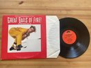 Great Balls of Fire Soundtrack 1989 Polydor Jerry Lee Lewis LP Vinyl Record RARE