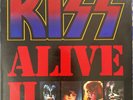 KISS   ALIVE II   1ST PRESSING w/ RARE FAKE TATTOOS, BOOKLET & MERCH FORM EX