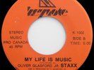 Oliver Glasford MY LIFE IN MUSIC Ungoogleable RARE Can. Modern Soul 45 Listen