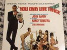 John Barry You Only Live Twice Vinyl Record James Bond Excellent UAS5155