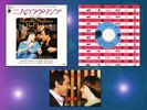 MIREILLE MATHIEU PAUL ANKA X-Rare Japan 45 + Promo Post Card MM Japanese message