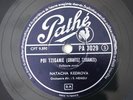 Russian Emigration Natacha Kedrova Poi Tziganie 78RPM Pathe PA 3029 #Listen#