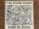 The Stone Roses 7” Vinyl Record - Made Of Stone - Complete Band Signed Copy.