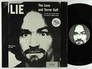 Charles Manson - LIE: Love & Terror Cult LP - Awareness Later Press NM Shrink