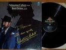 SIGNED Sebastian Cabot dramatic reading Bob Dylan, poet lp MGM Records E-4431