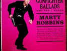 Marty Robbins Gunfighter Ballads LP deep groove 6 eye mono first pressing VG++