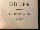 New Order – Substance embossed cover VINYL LP