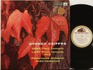 ASD 301 W/G Cziffra, Grieg piano concerto, Liszt, #2, Vandernoot, Philh.