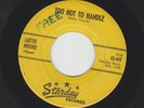 ROCKABILLY 45 - LATTIE MOORE - TOO HOT TO HANDLE - HEAR - 1959 STARDAY